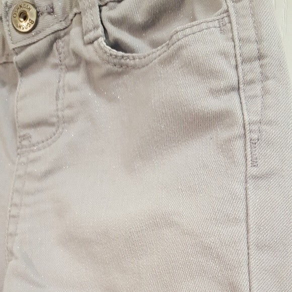 Oshkosh Gray Sparkle Jeans Elastic Waist - Picture 2 of 3
